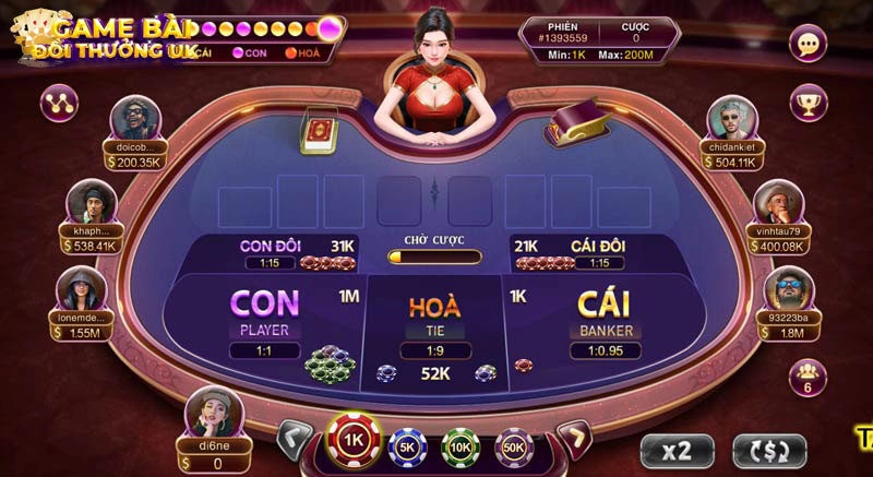 Game Bài Đổi Thưởng - Nơi tổng hợp sân chơi Baccarat chất lượng hàng đầu
