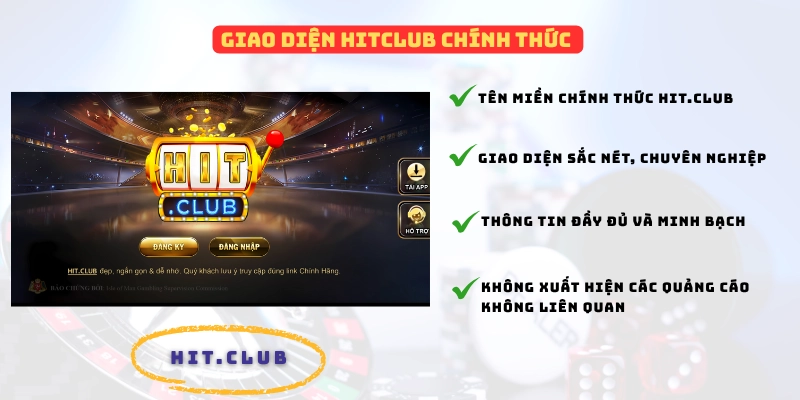 Thông tin trang Hitclub chính thức